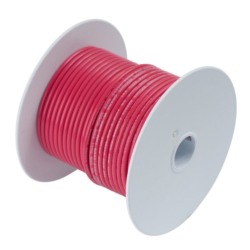 Ancor Red 4 AWG Tinned Copper Battery Cable - 250' [113525] - The Happy Skipper