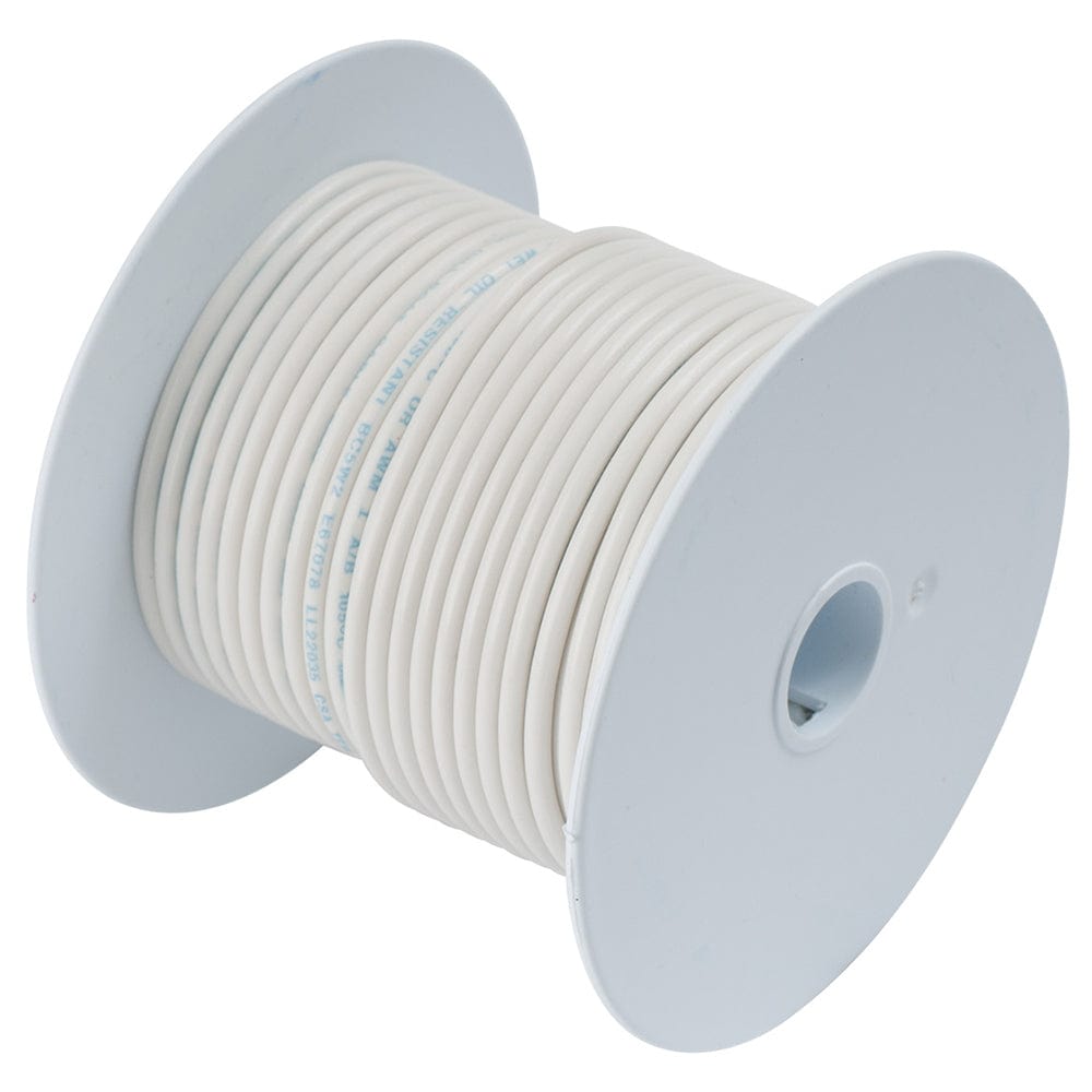 Ancor White 10 AWG Tinned Copper Wire - 25' [108902] - The Happy Skipper