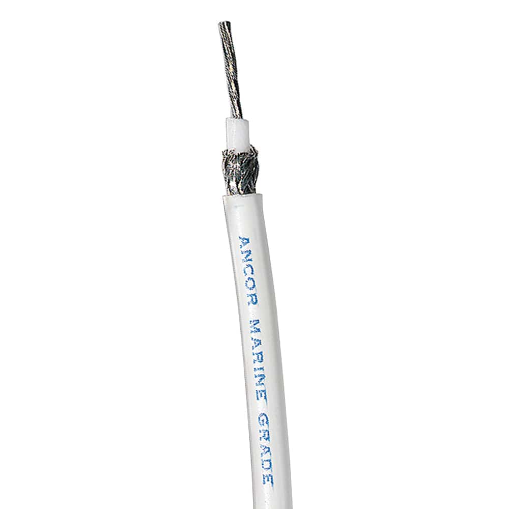 Ancor White RG 213 Tinned Coaxial Cable - 250' [151725] - The Happy Skipper