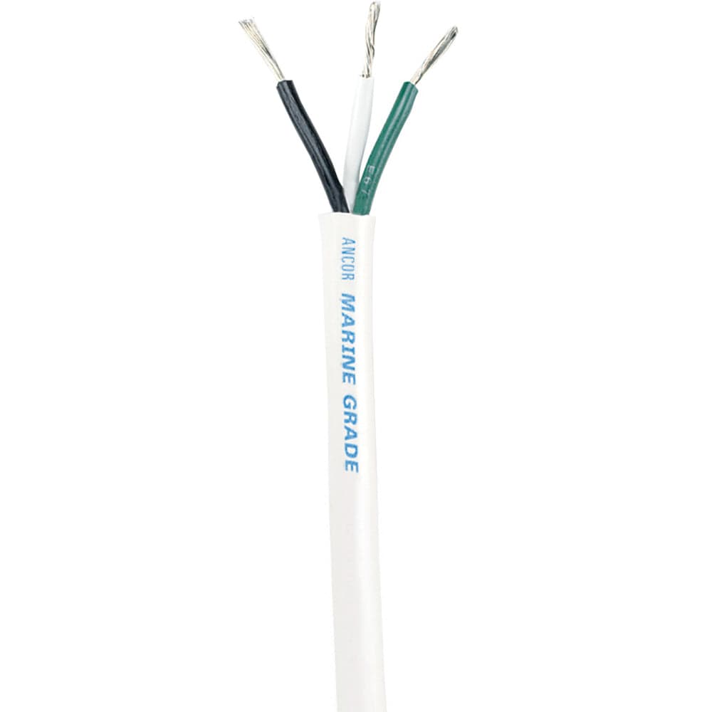 Ancor White Triplex Cable - 12/3 AWG - Round - 100' [133310] - The Happy Skipper