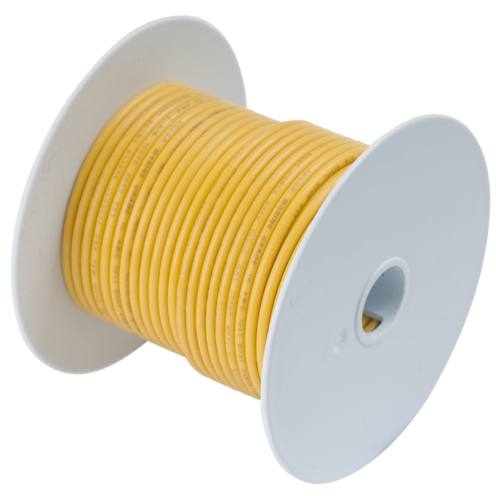 Ancor Yellow 10 AWG Tinned Copper Wire - 250' [109025] - The Happy Skipper