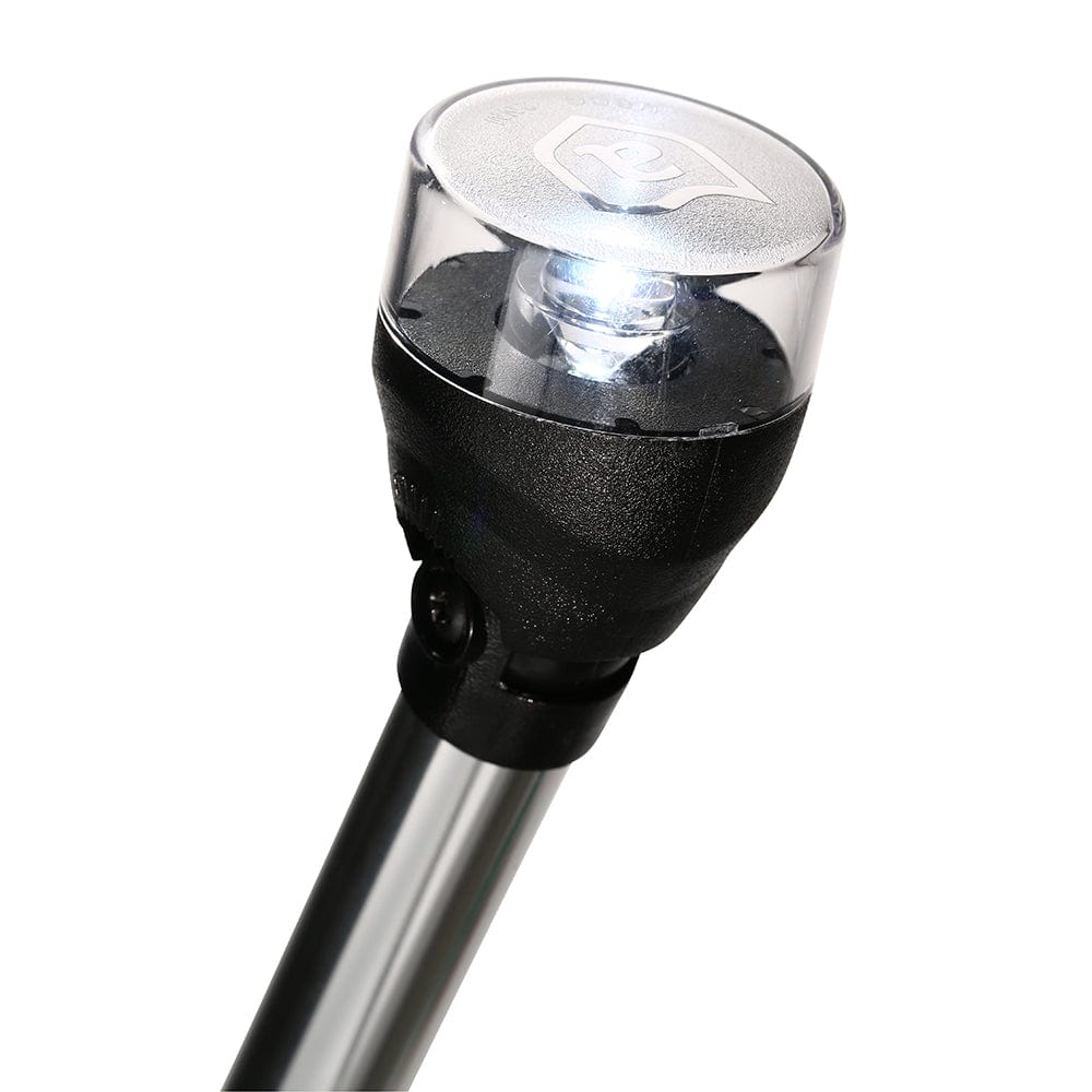 Attwood LED Articulating All Around Light - 24" Pole [5530-24A7] - The Happy Skipper