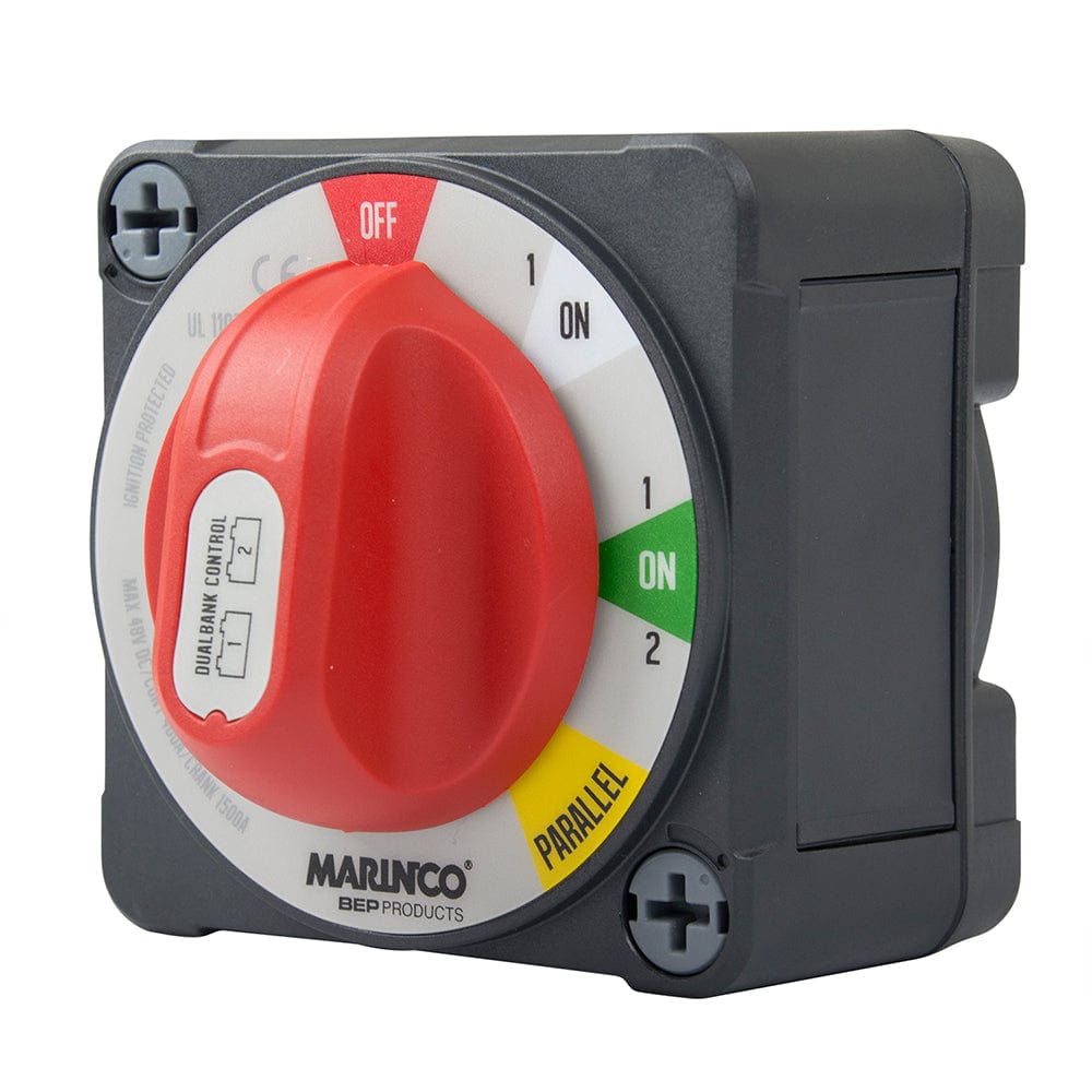 BEP Pro Installer 400a EZ-Mount Dual Bank Control Battery Switch - MC10 [772-DBC-EZ] - The Happy Skipper