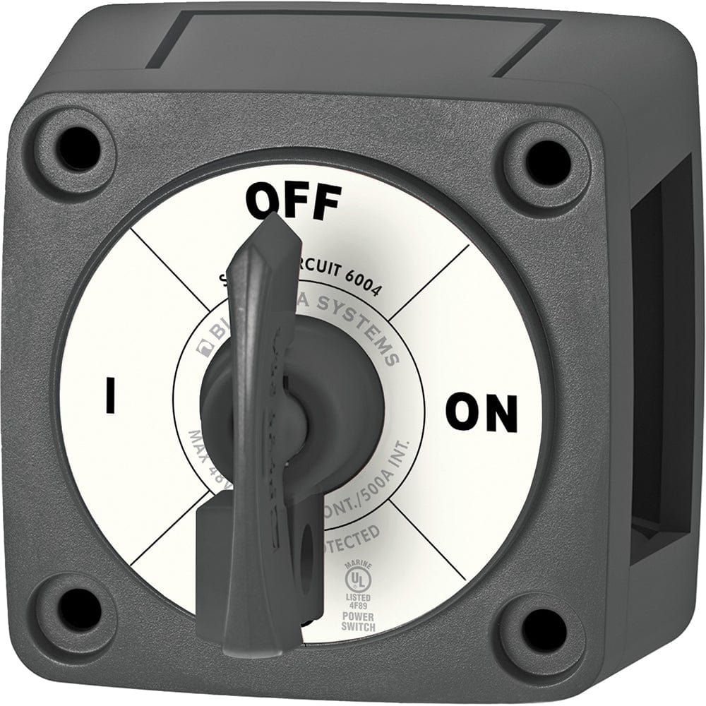 Blue Sea 6004200 Single Circuit ON-OFF w/Locking Key - Black [6004200] - The Happy Skipper