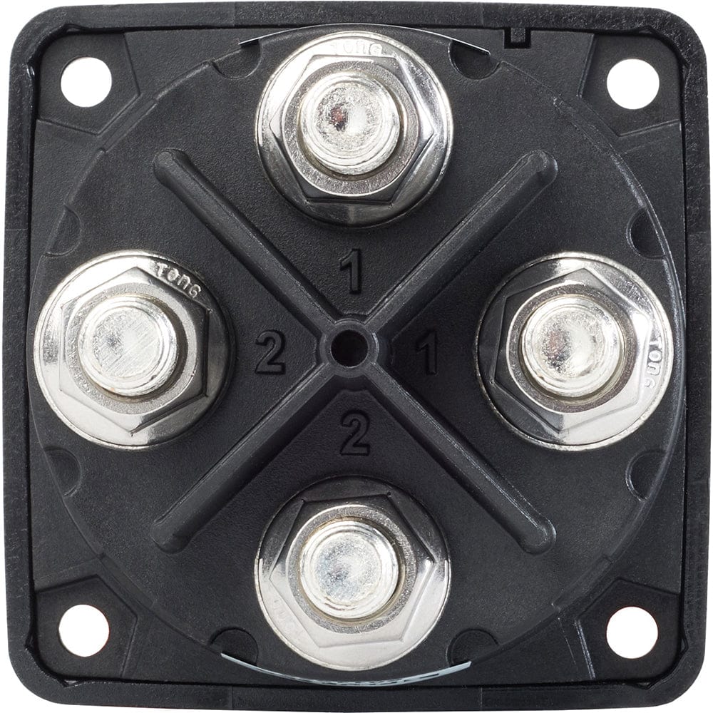 Blue Sea 6010200 Battery Switch Dual Circuit - Black [6010200] - The Happy Skipper