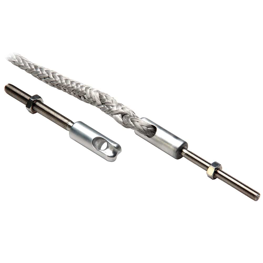 C. Sherman Johnson Splice Eye w/Threaded Stud: 5/16" -24 x 2-1/2" LH w/Splice Eye [20-63] - The Happy Skipper