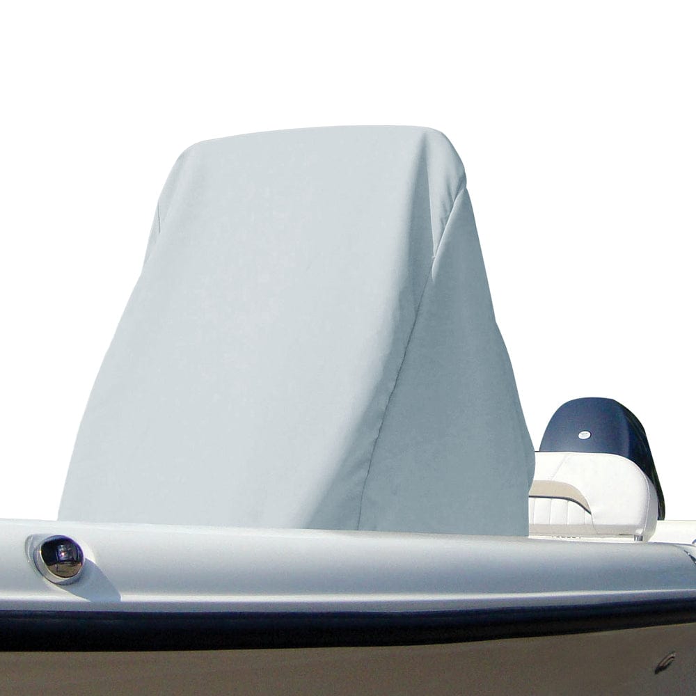 Carver Poly-Flex II Small Center Console Universal Cover - 40"D x 33"W x 36"H - Grey [53012] - The Happy Skipper