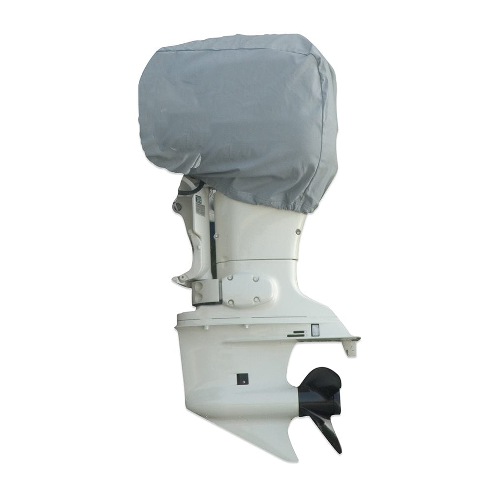 Carver Sun-DURA 250 HP Universal Motor Cover - 30"L x 40"H x 24"W - Grey [70006S-11] - The Happy Skipper