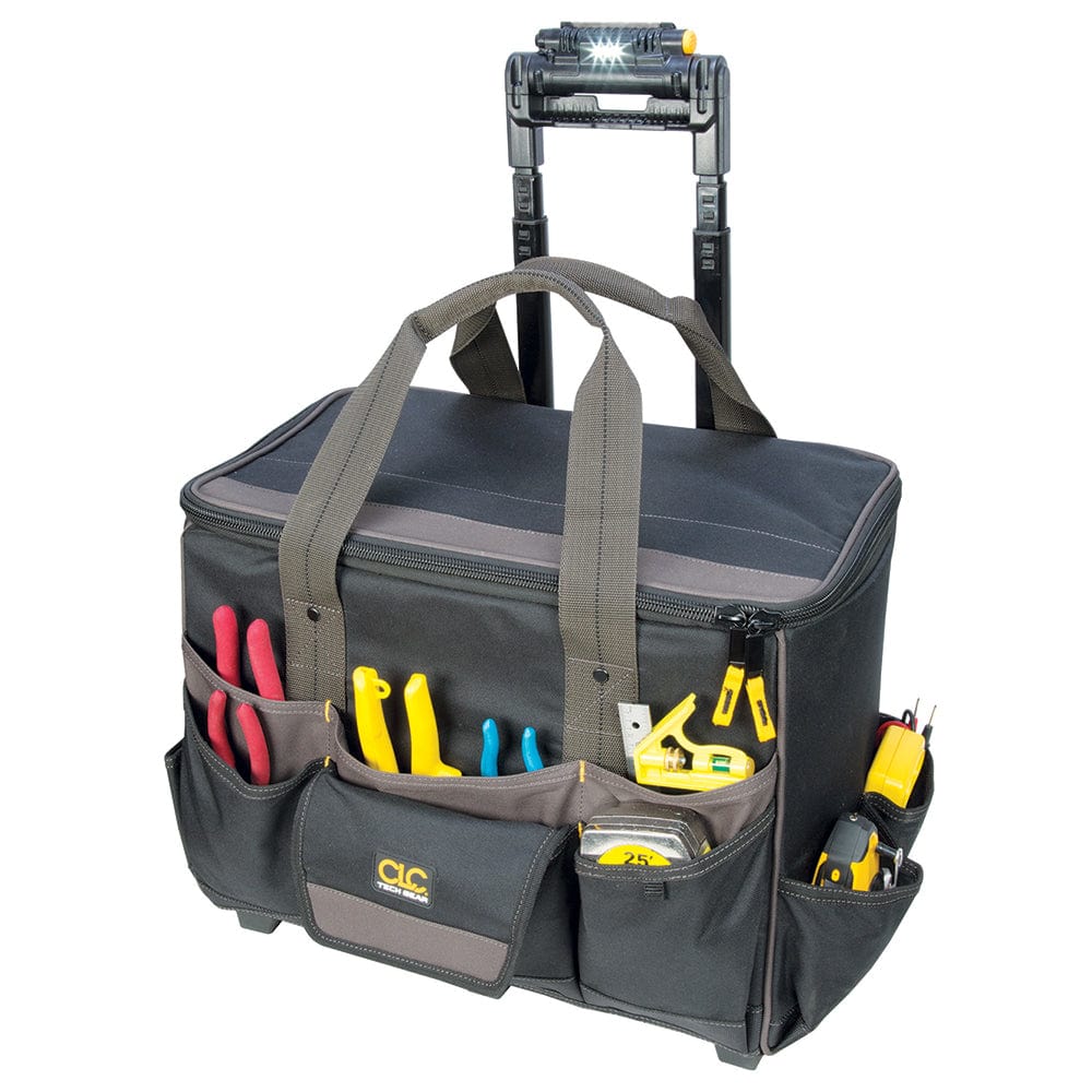 CLC L258 Tech Gear Lighted Handle Roller Bag - 17" [L258] - The Happy Skipper