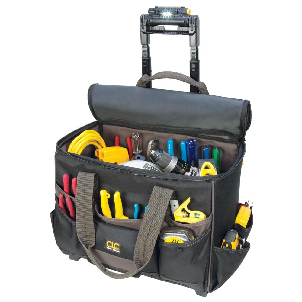 CLC L258 Tech Gear Lighted Handle Roller Bag - 17" [L258] - The Happy Skipper