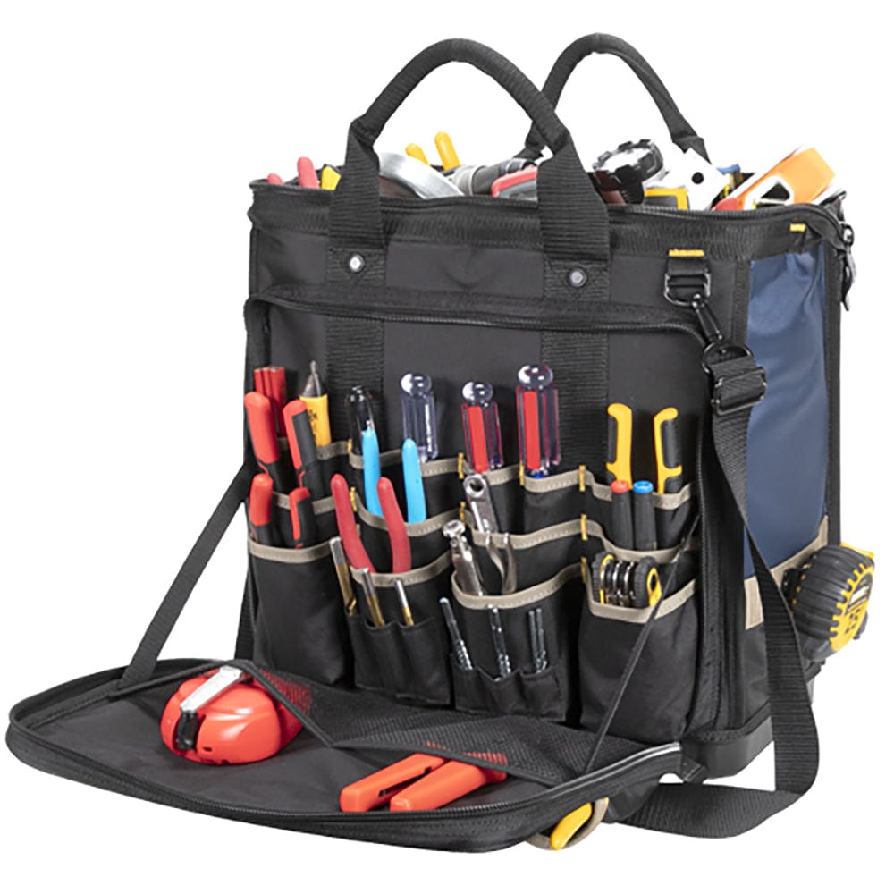 CLC PB1543 Multi-Compartment Technicians Tool Bag - 17" [PB1543] - The Happy Skipper