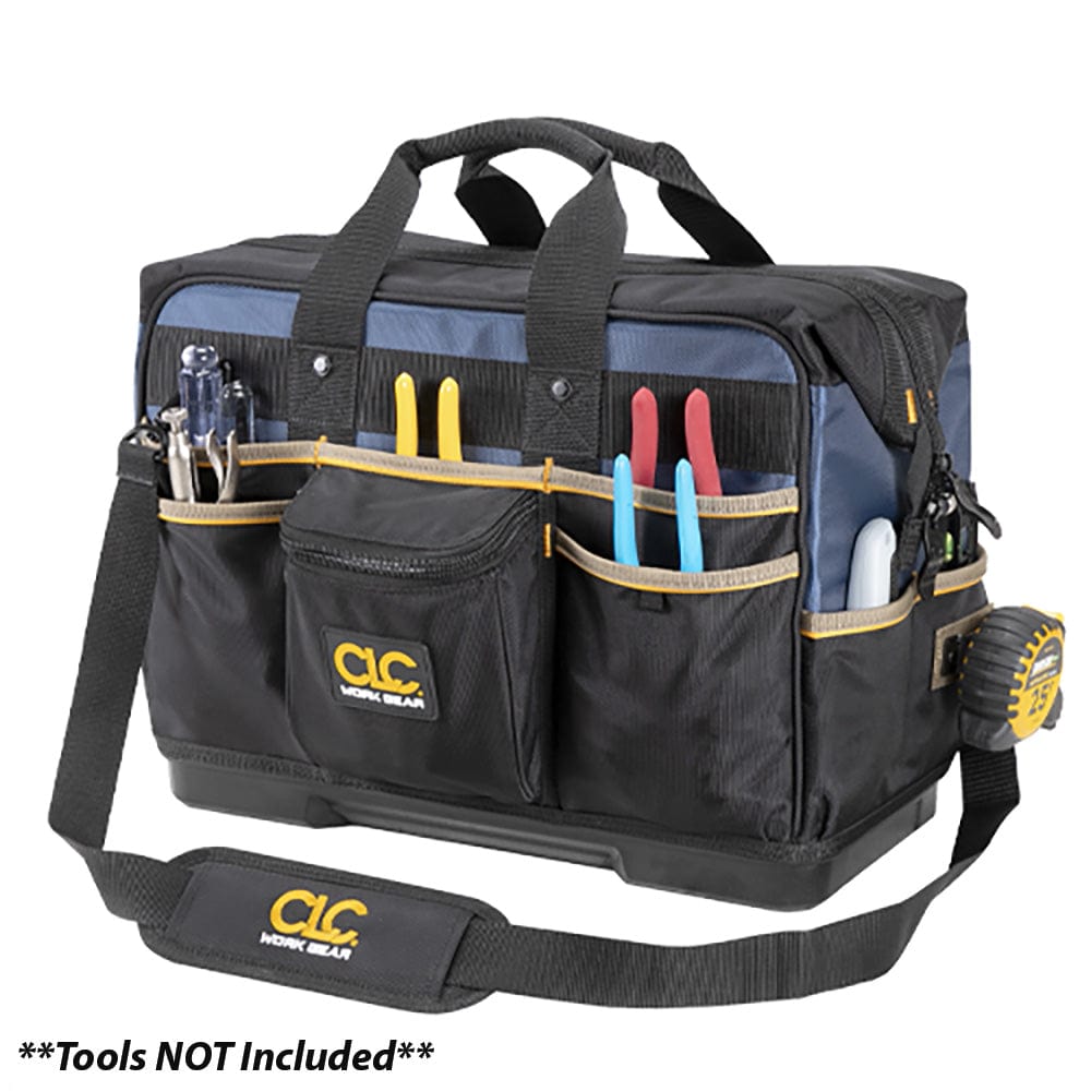 CLC PB1553 Contractors Closed Top Tool Bag - 19" [PB1553] - The Happy Skipper