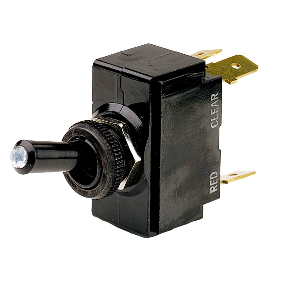 Cole Hersee Lighted Tip Toggle Switch SPST On-Off 4 Blade [M-54111-01-BP] - The Happy Skipper