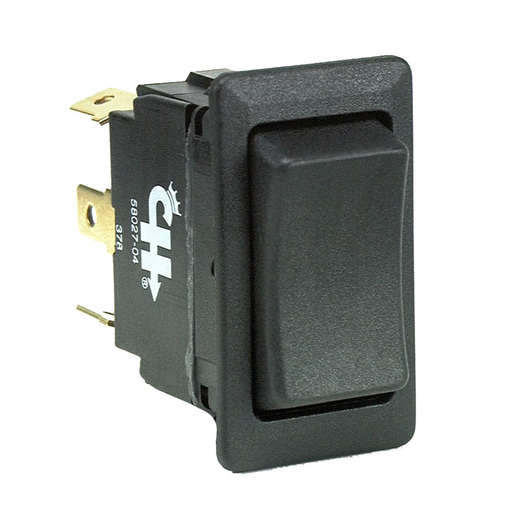 Cole Hersee Sealed Rocker Switch Non-Illuminated SPDT (On)-Off-(On) 3 Blade [58027-04-BP] - The Happy Skipper