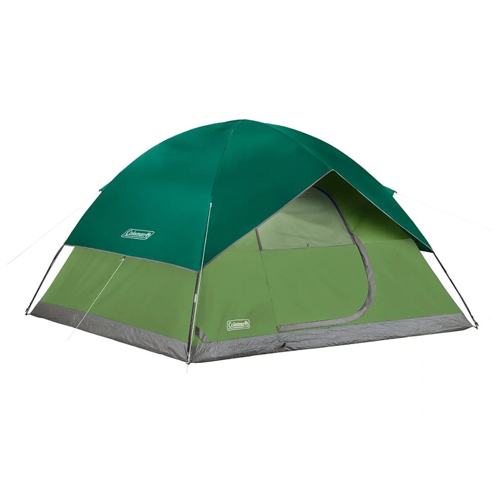 Coleman Sundome 6-Person Camping Tent - Spruce Green [2155648] - The Happy Skipper