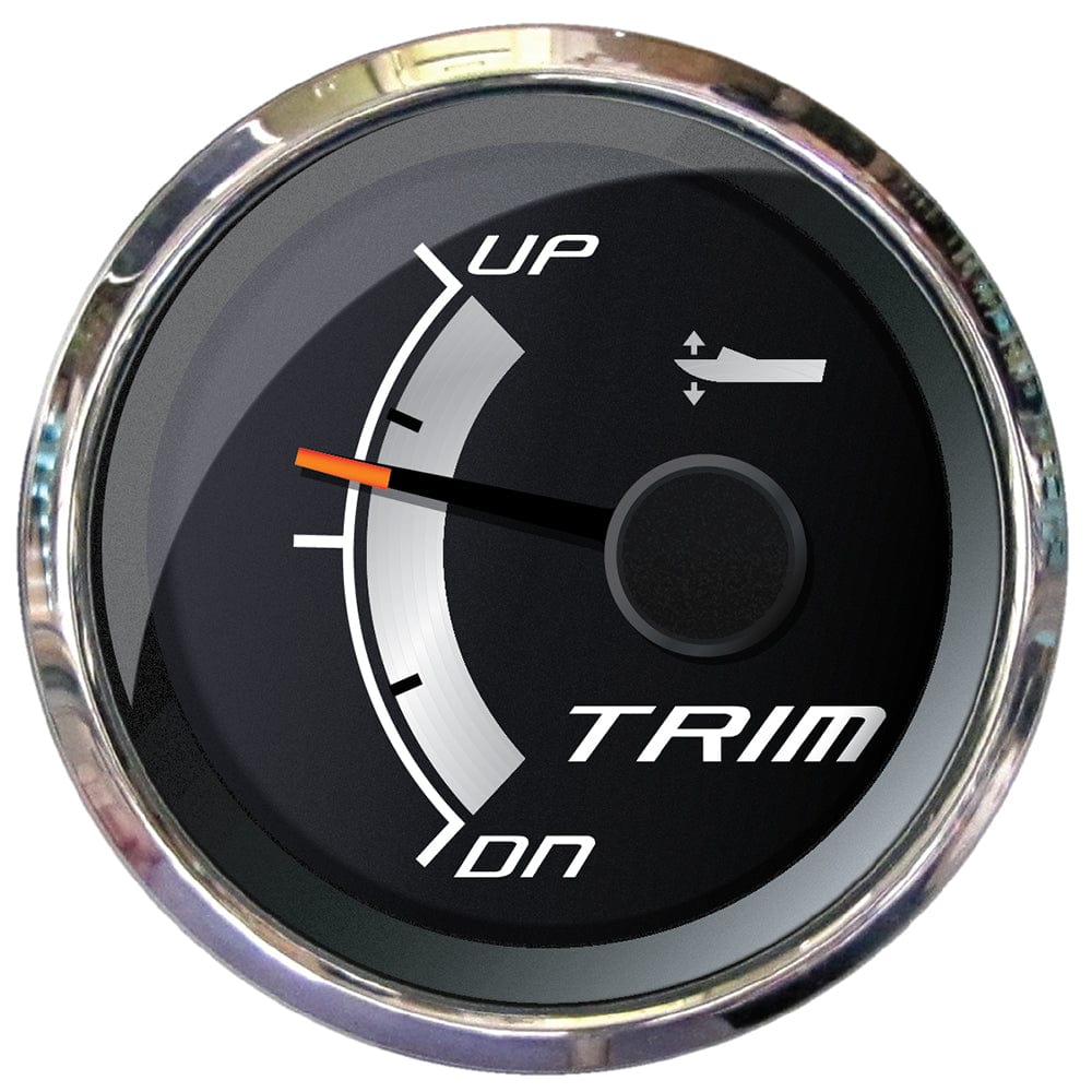 Faria Platinum 2" Trim Gauge f/Johnson, Evinrude Suzuki Outboards [22020] - The Happy Skipper