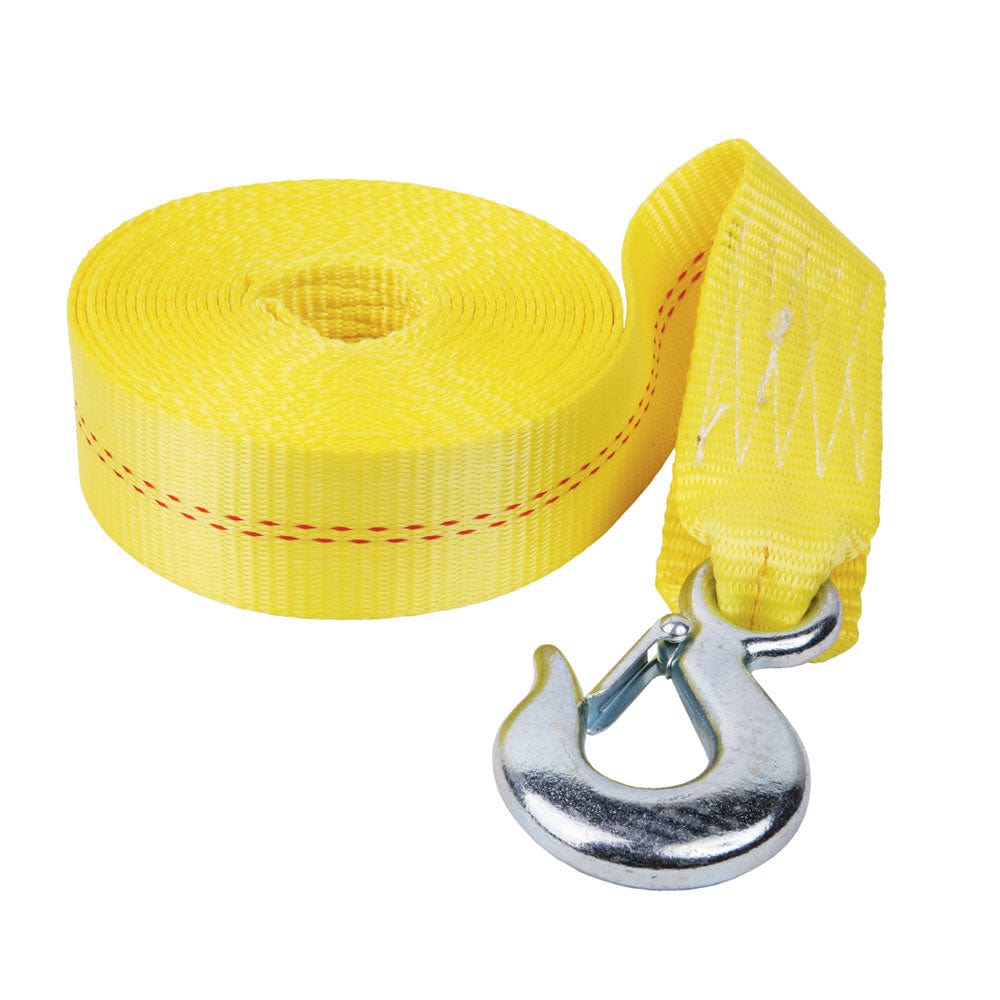 Fulton 2" x 20' Heavy Duty Winch Strap and Hook - 4,000 lbs. Max Load [WS20HD0600] - The Happy Skipper