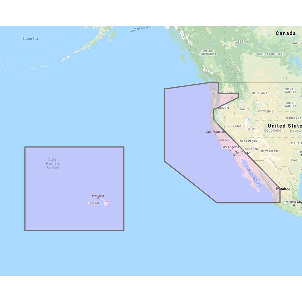 Furuno U.S. West Coast, Hawaii Baja Mexico - Vector Chart, Standard Resolution Satellite Photos f/Baja Mexico - Unlock Code [MM3-VNA-024] - The Happy Skipper