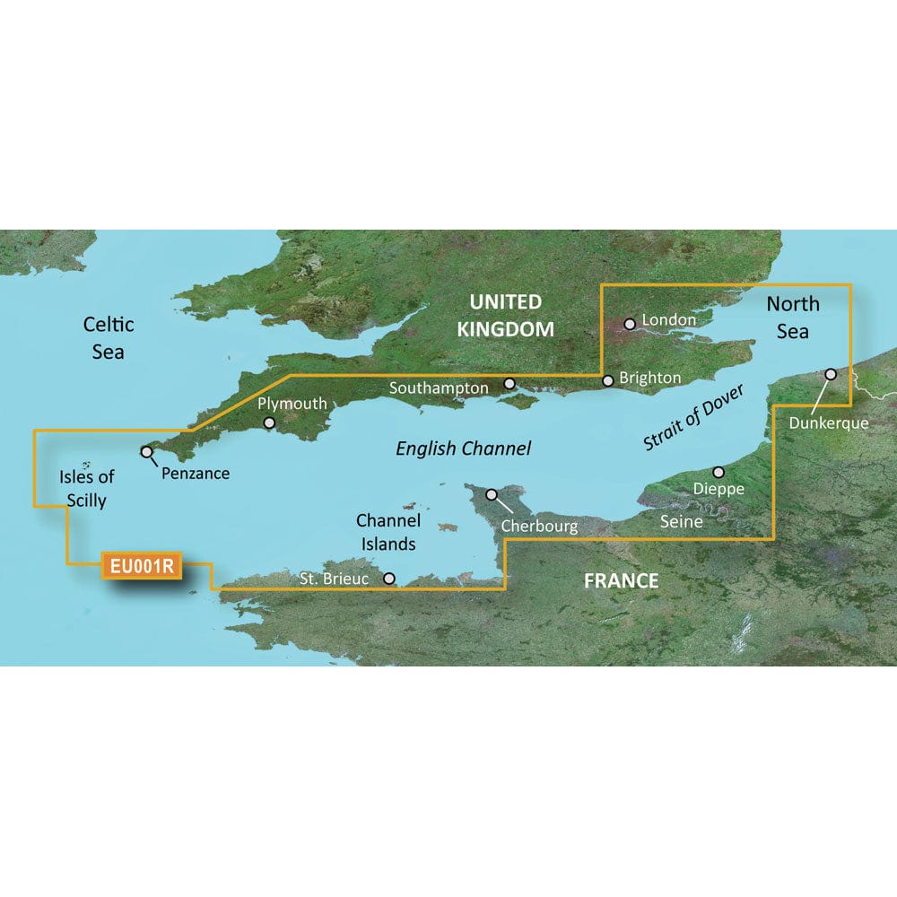 Garmin BlueChart g3 HD - HXEU001R - English Channel - microSD/SD [010-C0760-20] - The Happy Skipper