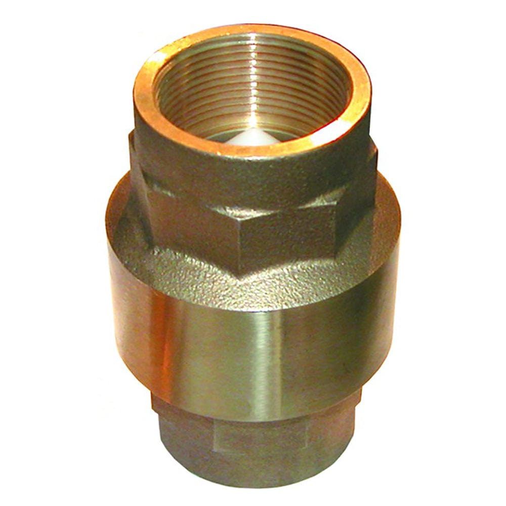 GROCO 1" Bronze In-Line Check Valve [CV-100] - The Happy Skipper