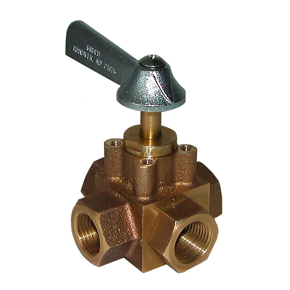 GROCO 1/2" 4-Port Tank Selector Valve [FV-450-X] - The Happy Skipper