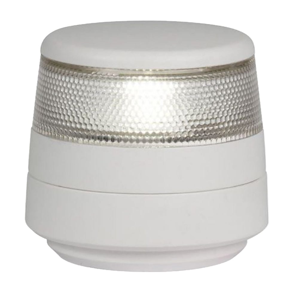 Hella Marine NaviLED 360 Compact All Round White Navigation Lamp - 2nm - Fixed Mount - White Base [980960011] - The Happy Skipper