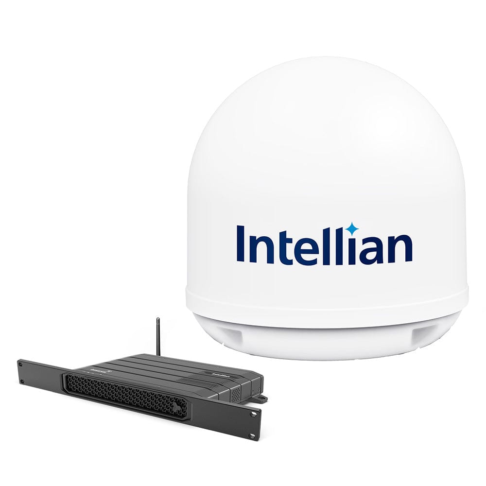 Intellian FB250 Inmarsat Fleet Broadband Maritime Terminal w/19" Rack Mount BDU [F4-A250-R] - The Happy Skipper