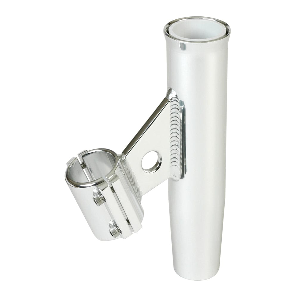Lee's Clamp-On Rod Holder - Silver Aluminum - Vertical Mount - Fits 1.050" O.D. Pipe [RA5001SL] - The Happy Skipper