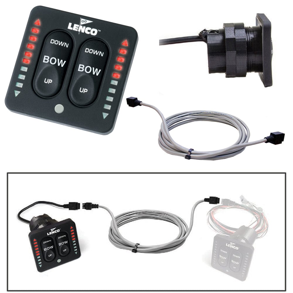 Lenco Flybridge Kit f/ LED Indicator Key Pad f/All-In-One Integrated Tactile Switch - 20' [11841-002] - The Happy Skipper