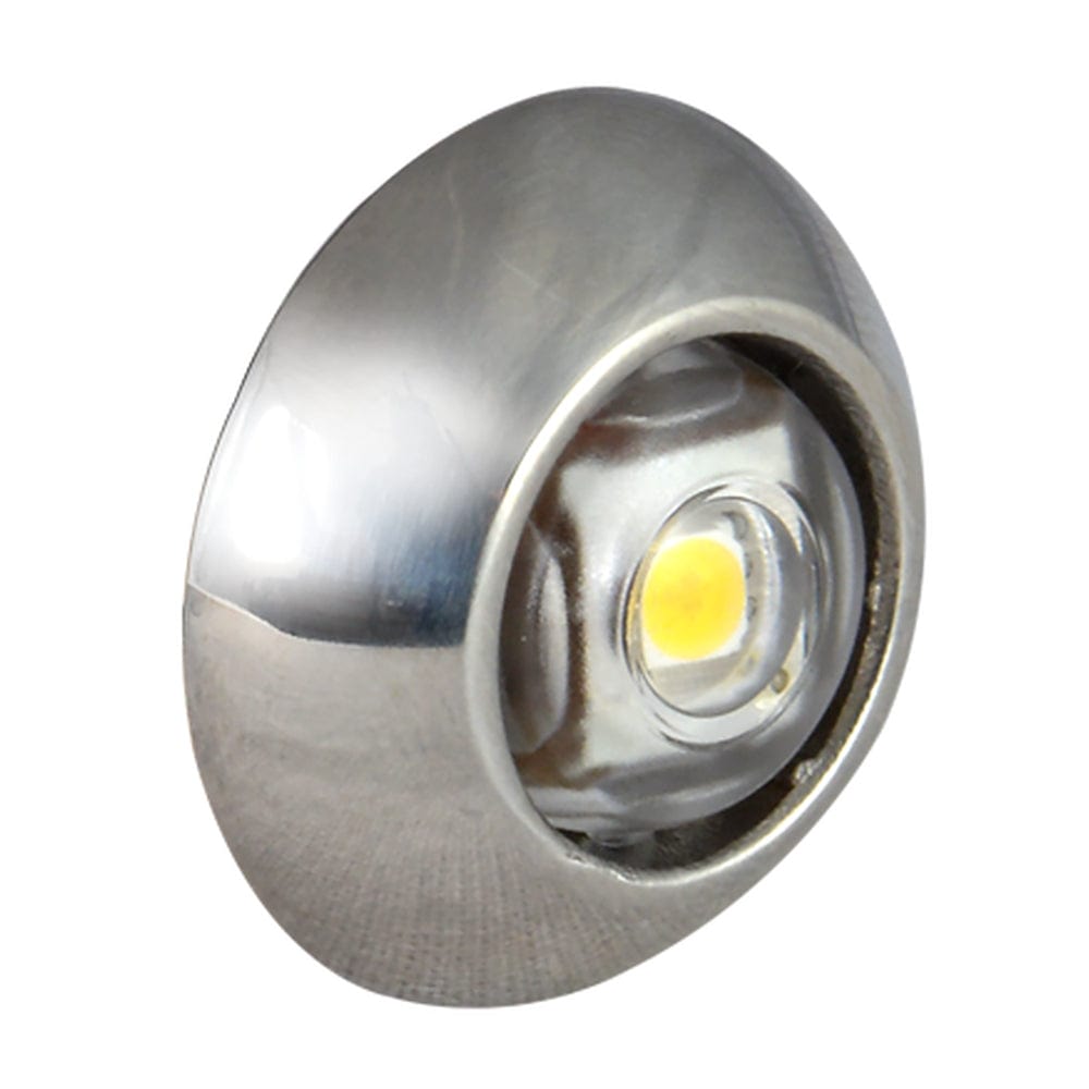 Lumitec Exuma Courtesy Light - Polished Stainless Housing - White Light [101049] - The Happy Skipper