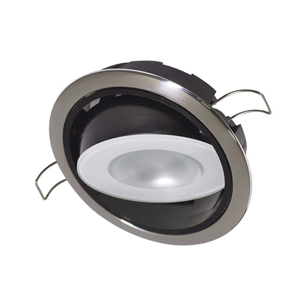 Lumitec Mirage Positionable Down Light - Spectrum RGBW Dimming - Polished Bezel [115117] - The Happy Skipper