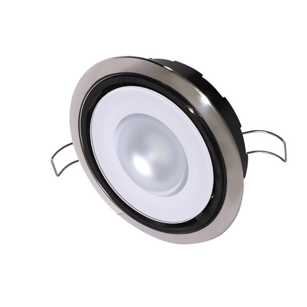 Lumitec Mirage Positionable Down Light - Spectrum RGBW Dimming - Polished Bezel [115117] - The Happy Skipper