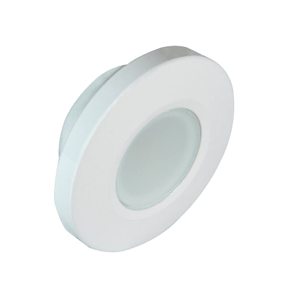 Lumitec Orbit Flush Mount Down Light Spectrum RGBW - White Housing [112527] - The Happy Skipper