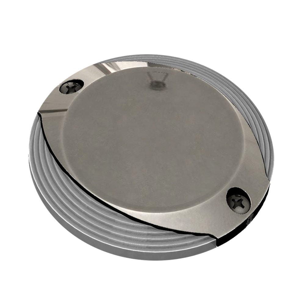 Lumitec Scallop Pathway Light - Warm White - Stainless Steel Housing [101629] - The Happy Skipper