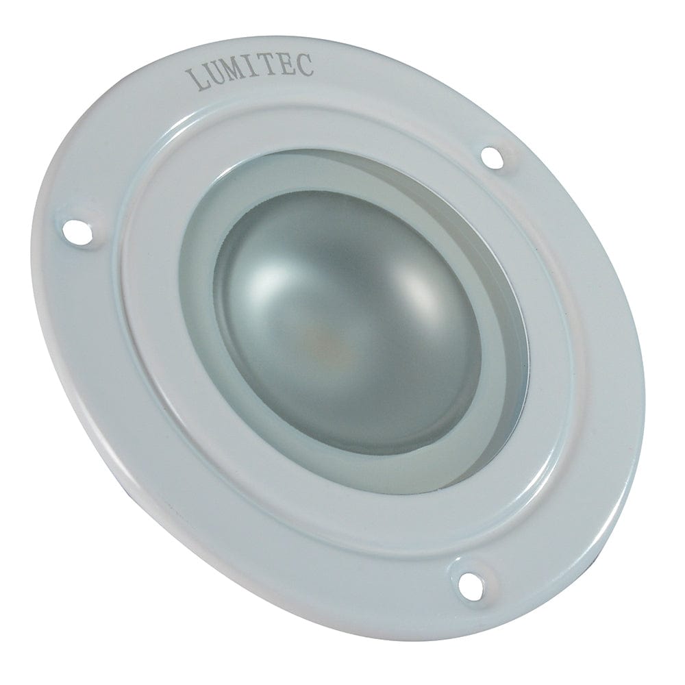 Lumitec Shadow - Flush Mount Down Light - White Finish - White Non-Dimming [114123] - The Happy Skipper