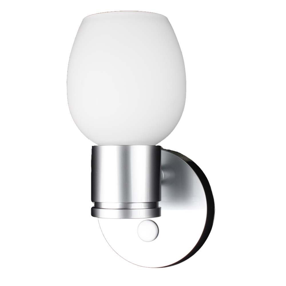 Lunasea LED Wall Light - Brushed Nickel - Tulip Glass [LLB-33OW-81-OT] - The Happy Skipper