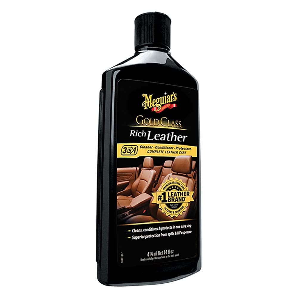 Meguiars Gold Class Rich Leather Cleaner Conditioner - 14oz [G7214] - The Happy Skipper
