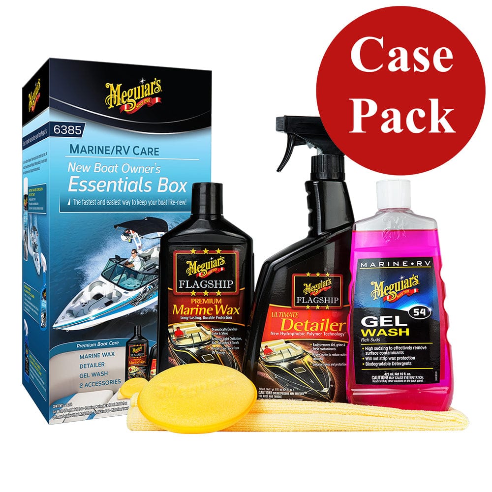 Meguiars New Boat Owners Essentials Kit - *Case of 6* [M6385CASE] - The Happy Skipper