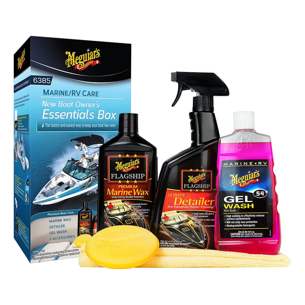 Meguiars New Boat Owners Essentials Kit [M6385] - The Happy Skipper