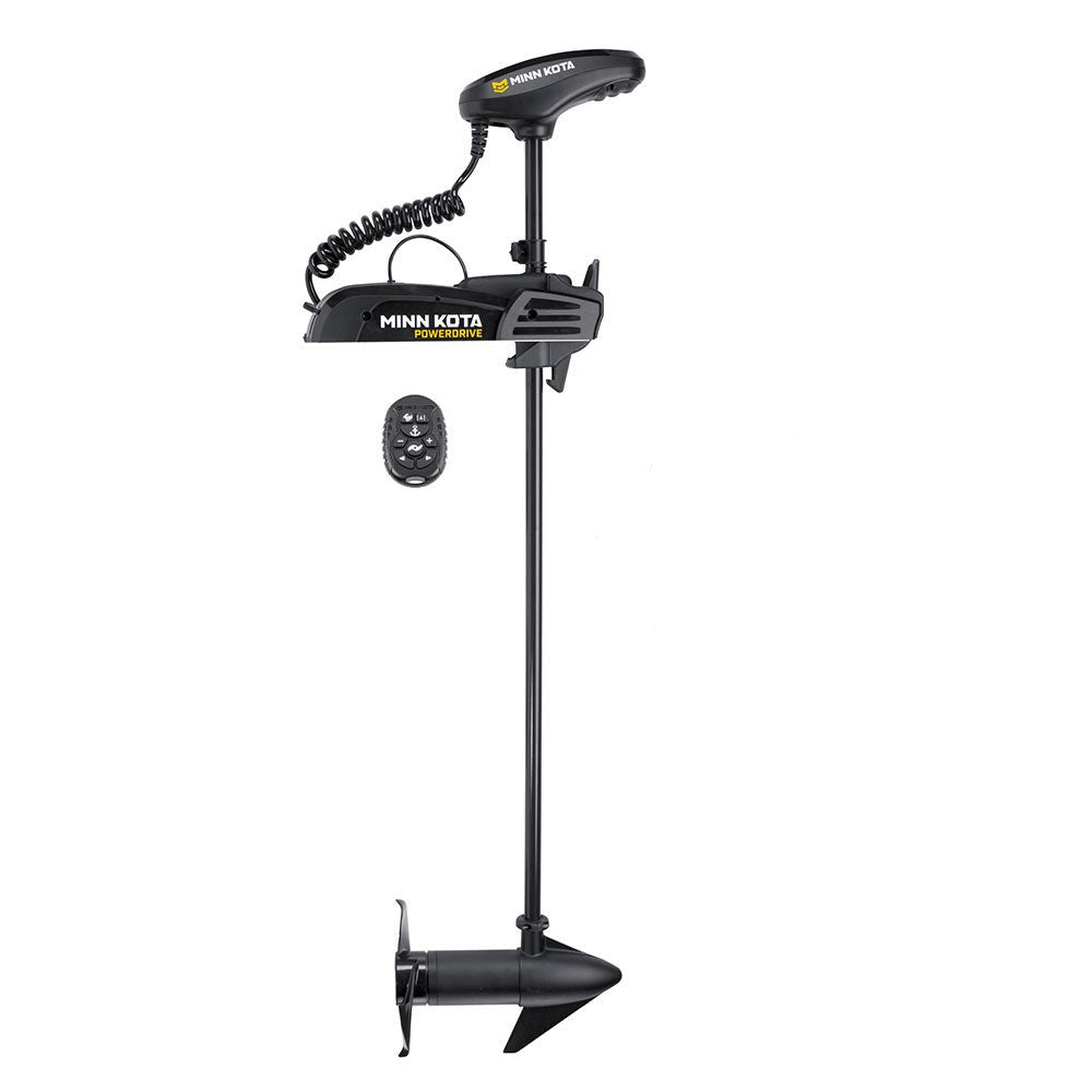 Minn Kota PowerDrive 55 Trolling Motor w/Micro Remote - Dual Spectrum CHIRP - 12V - 55LB - 54" [1358452] - The Happy Skipper