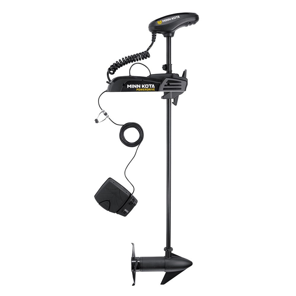 Minn Kota PowerDrive 70 Trolling Motor w/Foot Pedal - 24V - 70LB - 60" [1358473] - The Happy Skipper