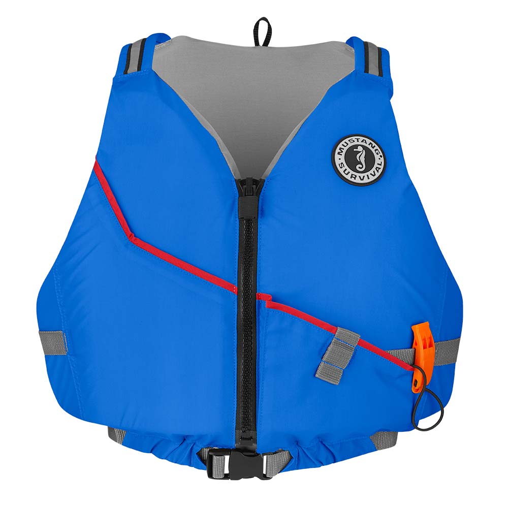 Mustang Journey Foam Vest - Blue - Medium/Large [MV7112-131-M/L-216] - The Happy Skipper