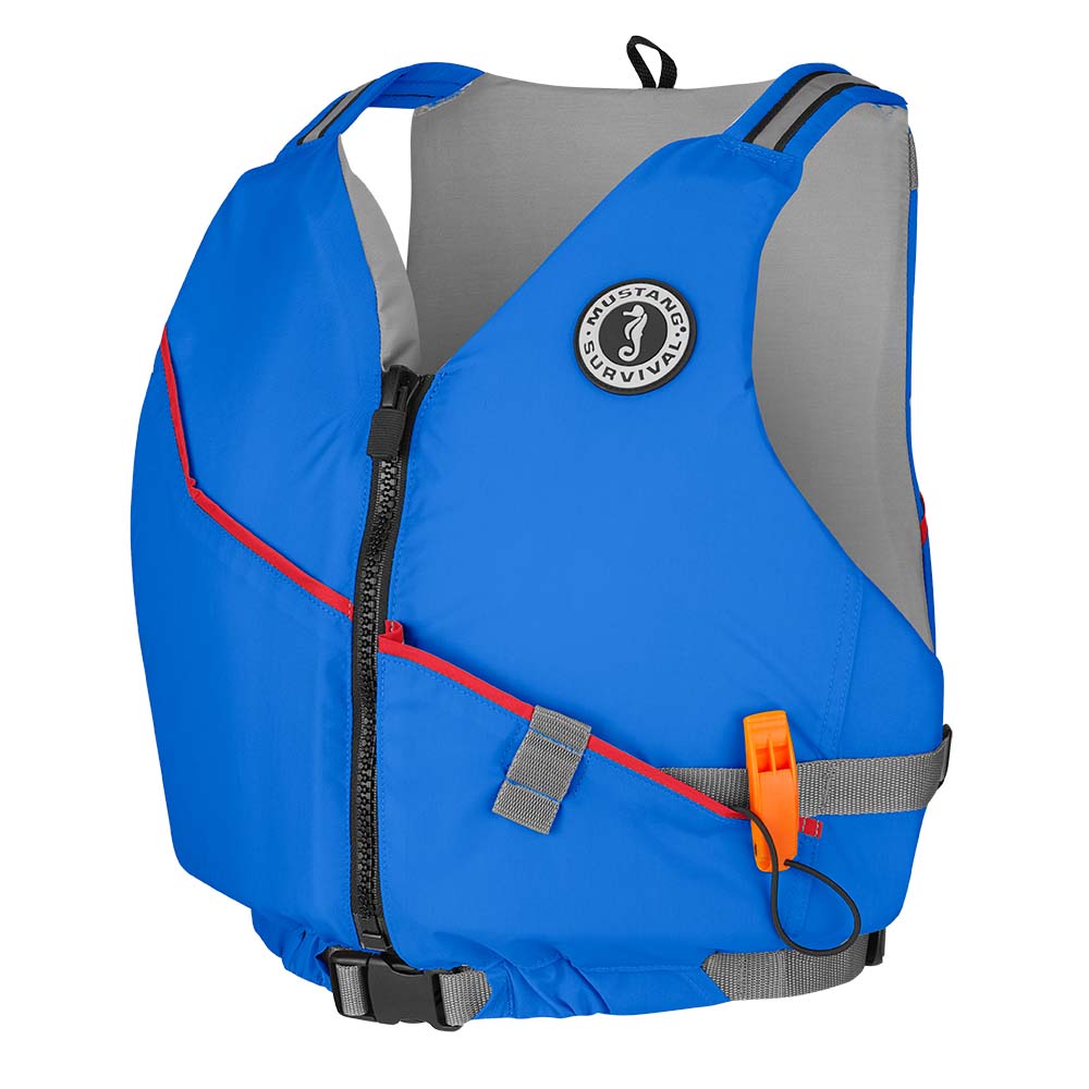 Mustang Journey Foam Vest - Blue - XL/XXL [MV7112-131-XL/XXL-216] - The Happy Skipper