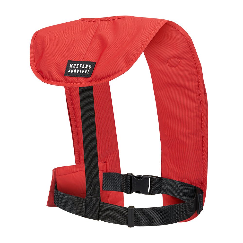 Mustang MIT 100 Convertible Inflatable PFD - Red [MD2030-4-0-202] - The Happy Skipper