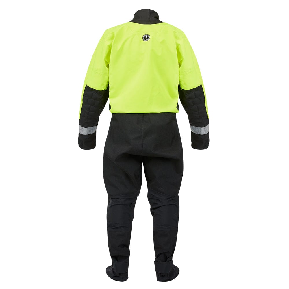 Mustang MSD576 Water Rescue Dry Suit - Fluorescent Yellow Green-Black - XL [MSD57602-251-XL-101] - The Happy Skipper