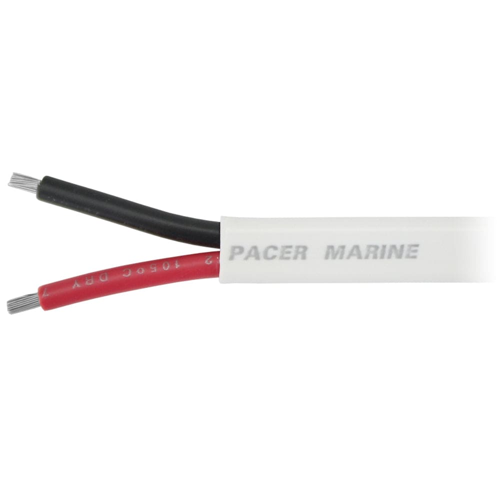 Pacer 16/2 AWG Duplex Cable - Red/Black - Sold By The Foot [W16/2DC-FT] - The Happy Skipper