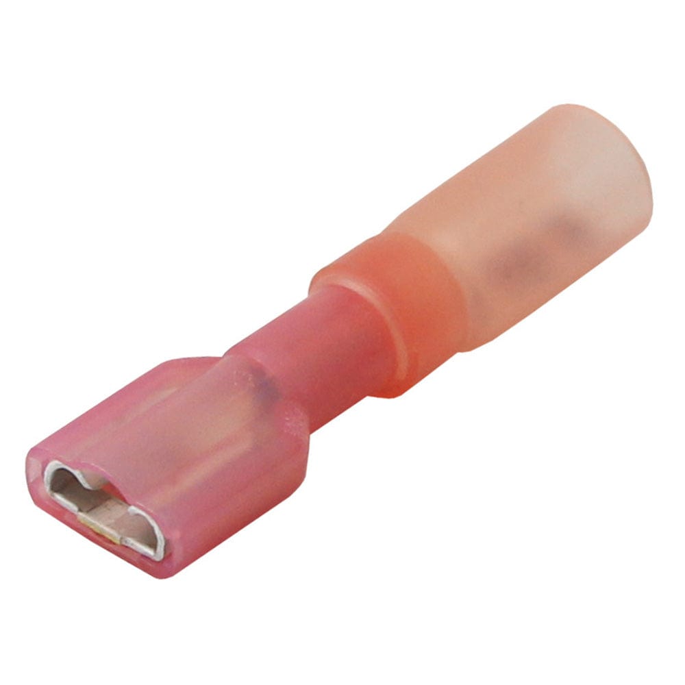 Pacer 22-18 AWG Heat Shrink Female Disconnect - 25 Pack [TDE18-250FI-25] - The Happy Skipper