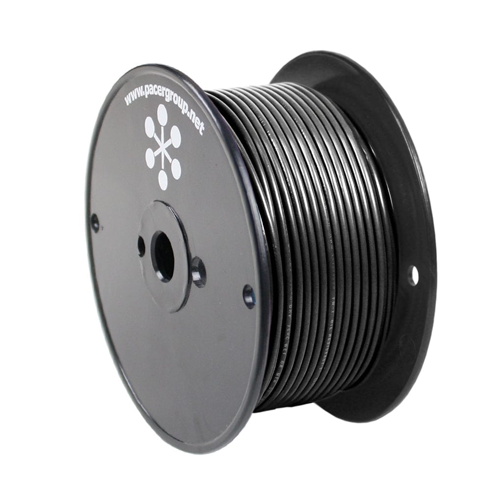 Pacer Black 10 AWG Primary Wire - 250 [WUL10BK-250] - The Happy Skipper