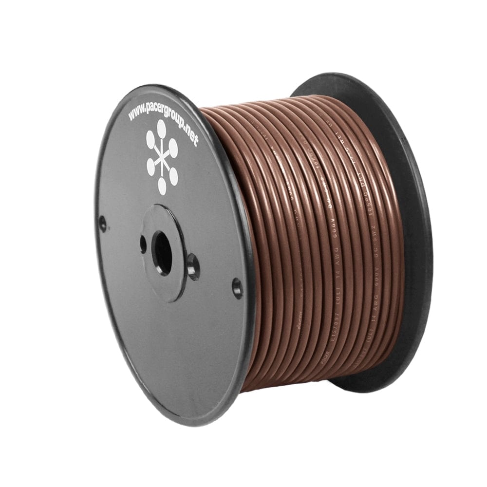 Pacer Brown 10 AWG Primary Wire - 100 [WUL10BR-100] - The Happy Skipper