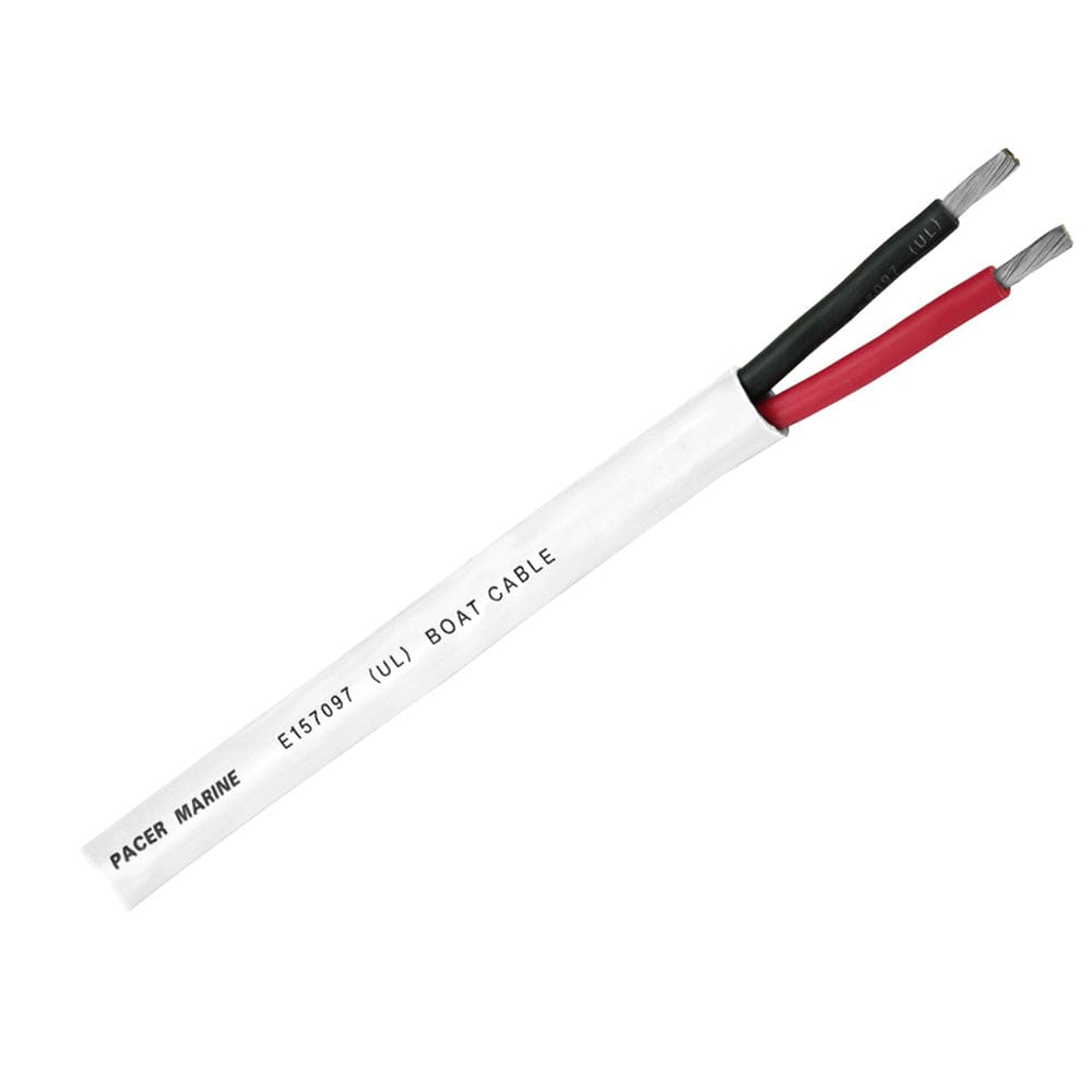 Pacer Duplex 2 Conductor Cable - 100 - 10/2 AWG - Red, Black [WR10/2DC-100] - The Happy Skipper